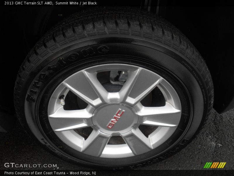 Summit White / Jet Black 2013 GMC Terrain SLT AWD