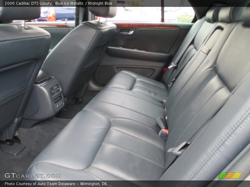 Blue Ice Metallic / Midnight Blue 2006 Cadillac DTS Luxury