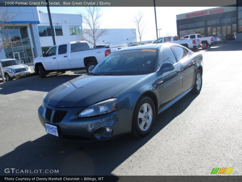 Blue Green Crystal / Ebony 2006 Pontiac Grand Prix Sedan