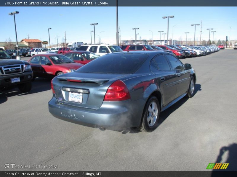 Blue Green Crystal / Ebony 2006 Pontiac Grand Prix Sedan