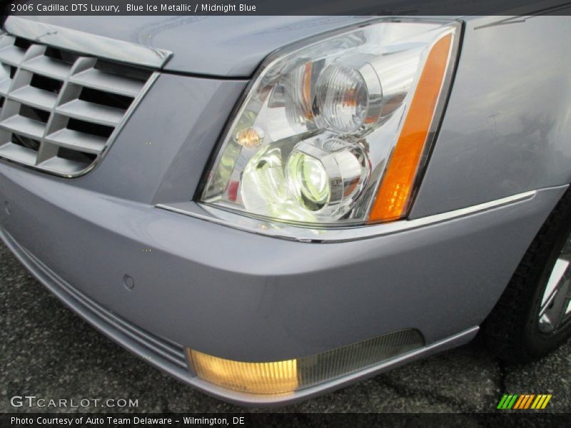 Blue Ice Metallic / Midnight Blue 2006 Cadillac DTS Luxury
