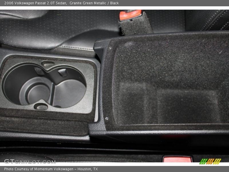 Granite Green Metallic / Black 2006 Volkswagen Passat 2.0T Sedan