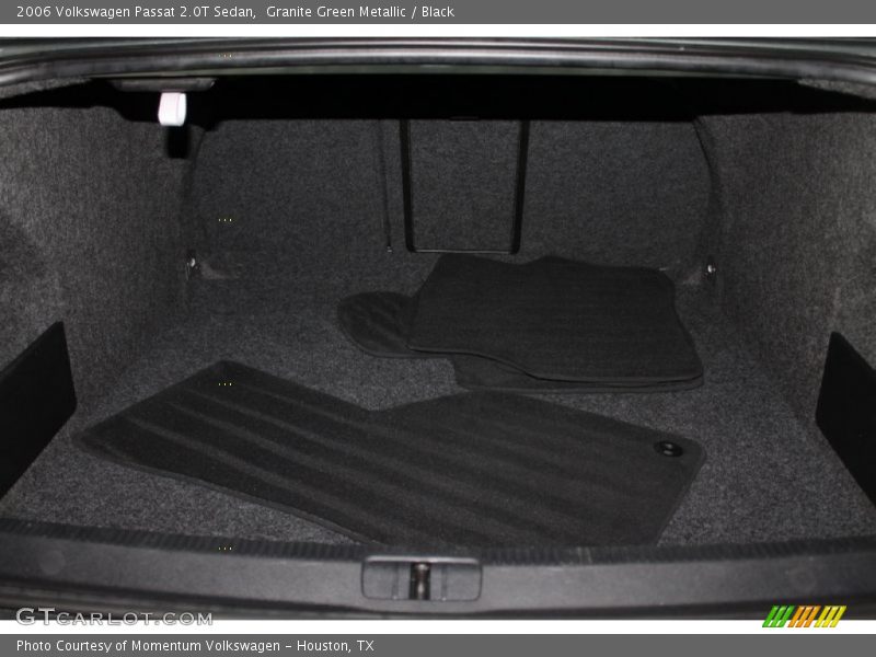 Granite Green Metallic / Black 2006 Volkswagen Passat 2.0T Sedan