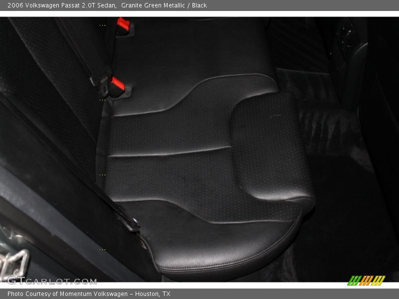 Granite Green Metallic / Black 2006 Volkswagen Passat 2.0T Sedan