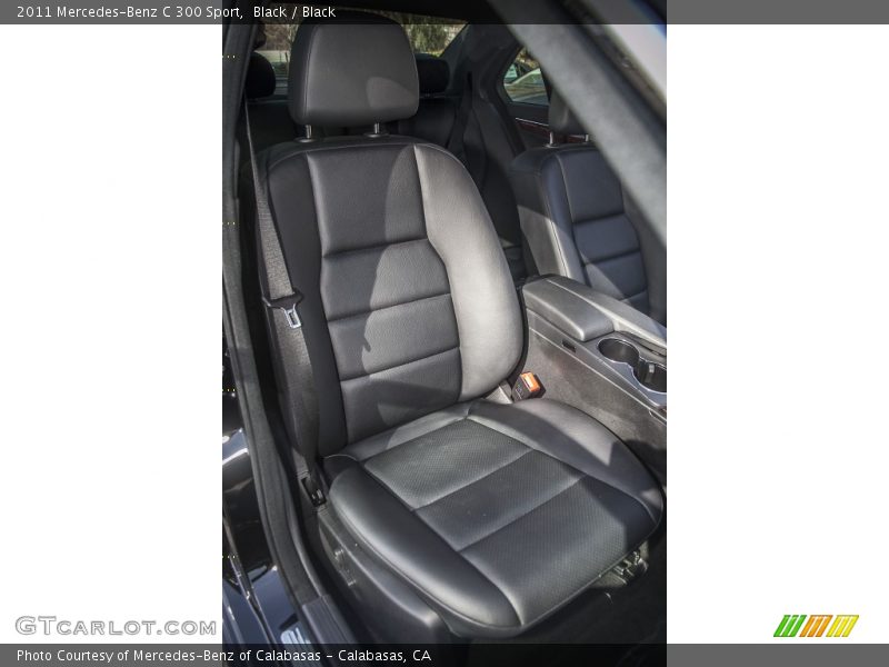 Black / Black 2011 Mercedes-Benz C 300 Sport