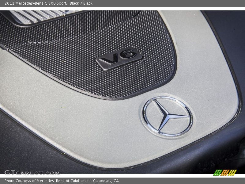 Black / Black 2011 Mercedes-Benz C 300 Sport