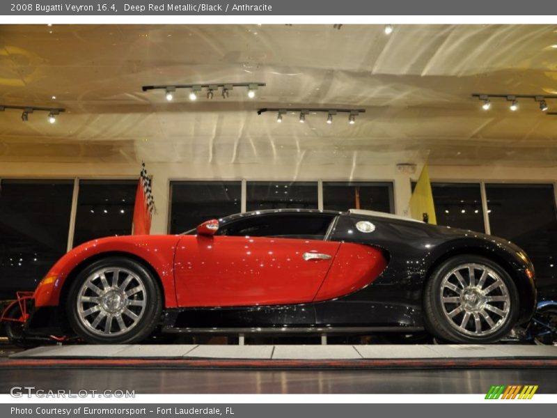  2008 Veyron 16.4 Deep Red Metallic/Black