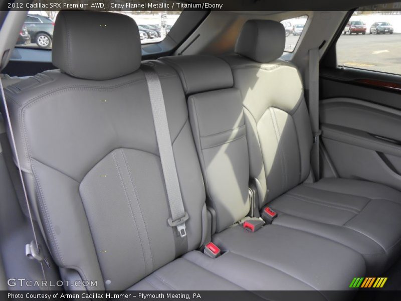 Gray Flannel Metallic / Titanium/Ebony 2012 Cadillac SRX Premium AWD