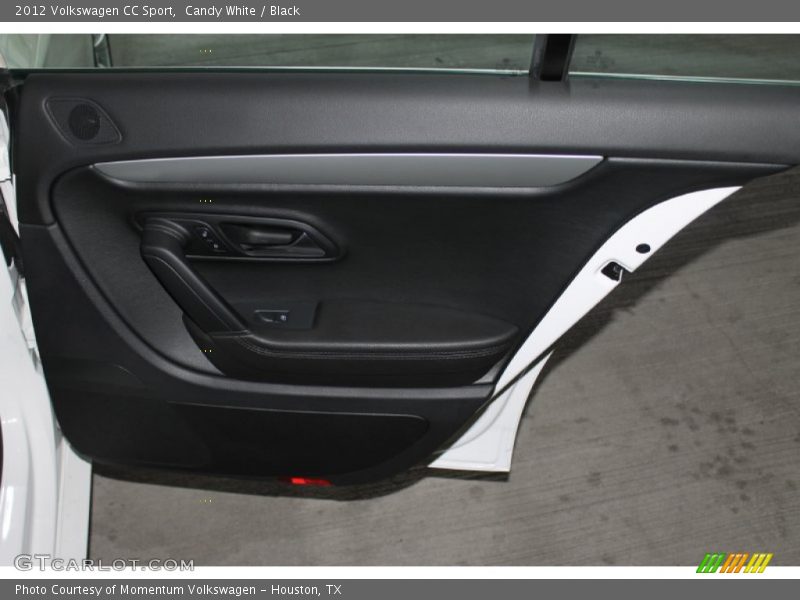 Candy White / Black 2012 Volkswagen CC Sport