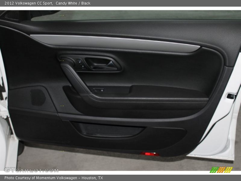 Candy White / Black 2012 Volkswagen CC Sport