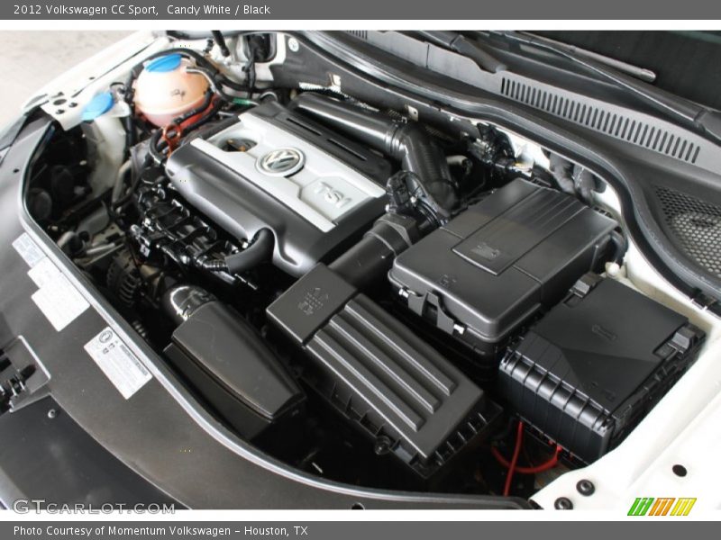 Candy White / Black 2012 Volkswagen CC Sport