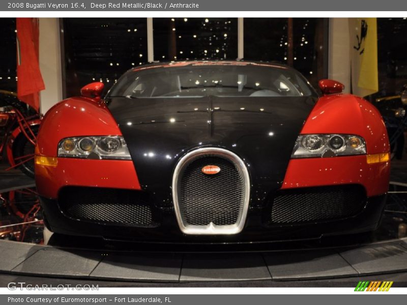 2008 Veyron 16.4 Deep Red Metallic/Black