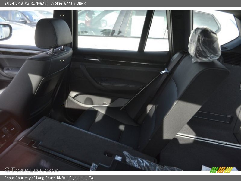 Alpine White / Black 2014 BMW X3 xDrive35i