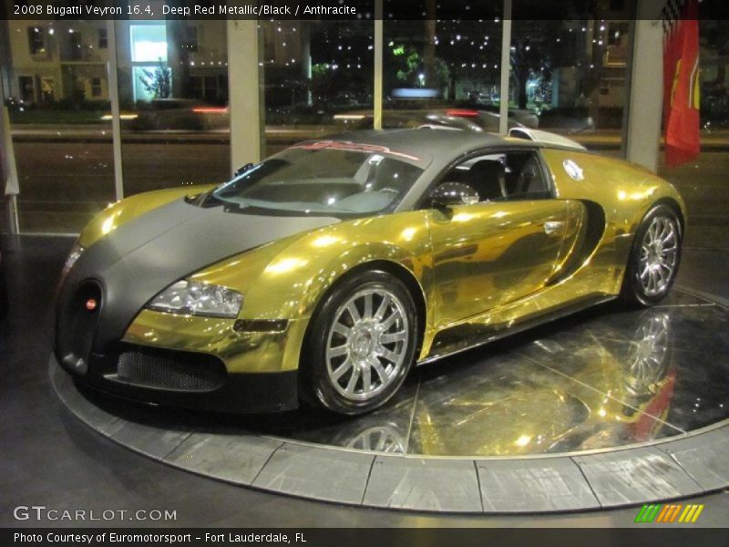 Front 3/4 View of 2008 Veyron 16.4