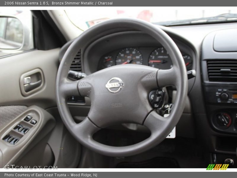 Bronze Shimmer Metallic / Charcoal 2006 Nissan Sentra 1.8 S
