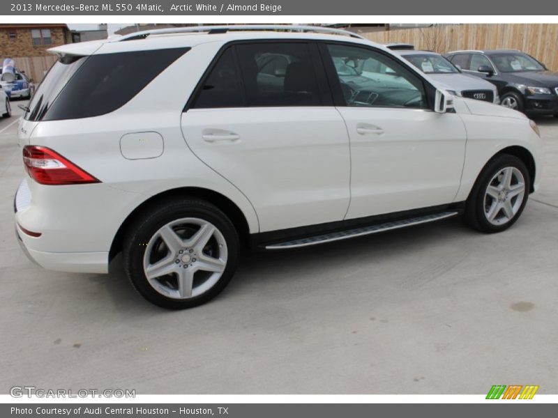Arctic White / Almond Beige 2013 Mercedes-Benz ML 550 4Matic