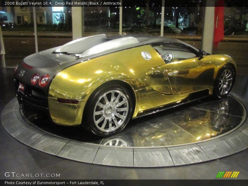  2008 Veyron 16.4 Deep Red Metallic/Black