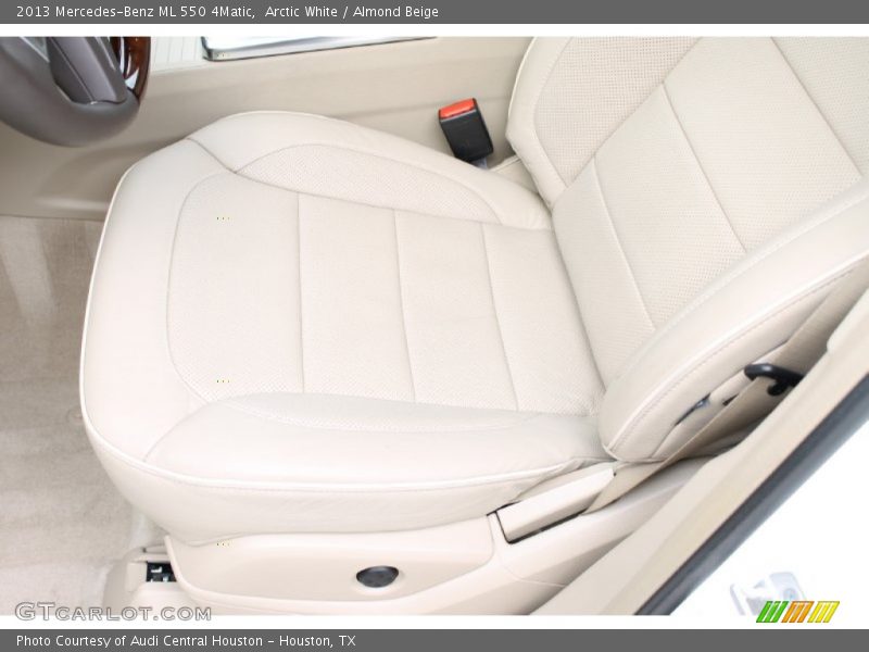 Arctic White / Almond Beige 2013 Mercedes-Benz ML 550 4Matic