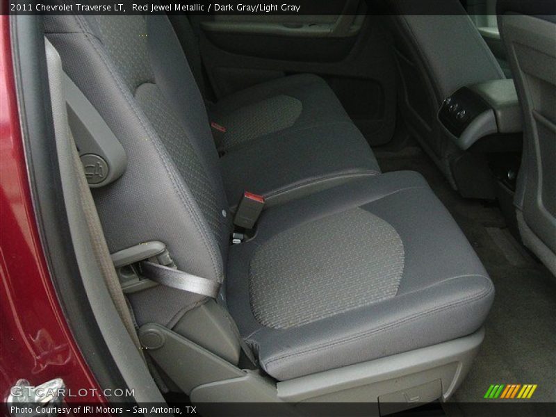 Red Jewel Metallic / Dark Gray/Light Gray 2011 Chevrolet Traverse LT