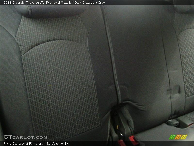 Red Jewel Metallic / Dark Gray/Light Gray 2011 Chevrolet Traverse LT