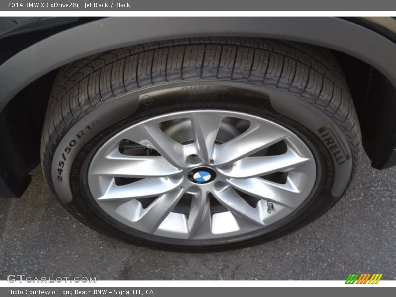 Jet Black / Black 2014 BMW X3 xDrive28i