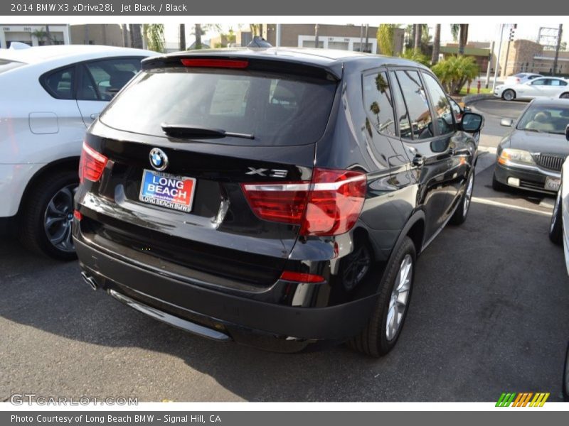 Jet Black / Black 2014 BMW X3 xDrive28i