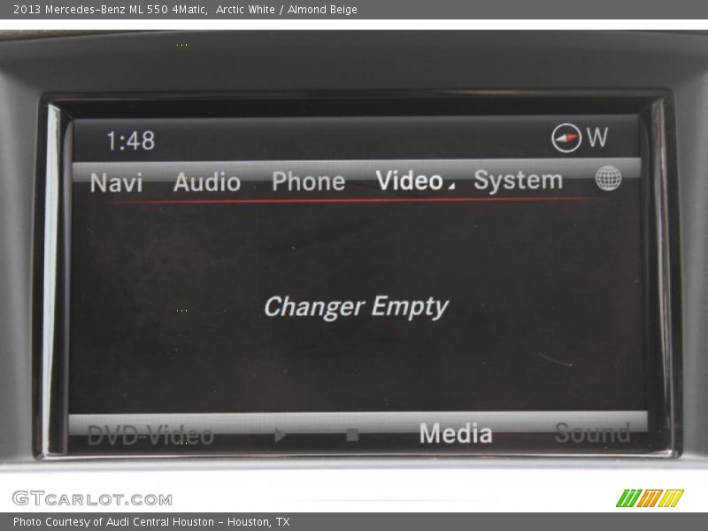 Arctic White / Almond Beige 2013 Mercedes-Benz ML 550 4Matic