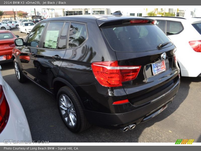 Jet Black / Black 2014 BMW X3 xDrive28i