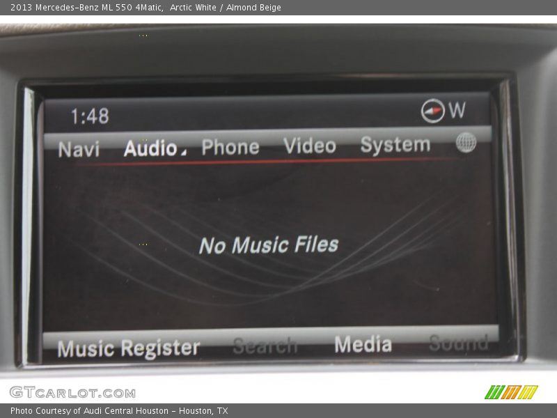 Arctic White / Almond Beige 2013 Mercedes-Benz ML 550 4Matic