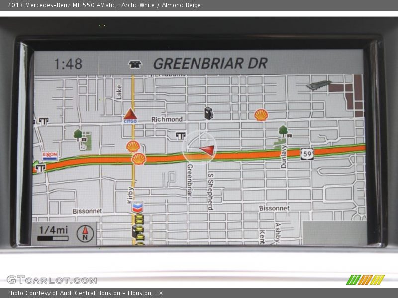 Arctic White / Almond Beige 2013 Mercedes-Benz ML 550 4Matic