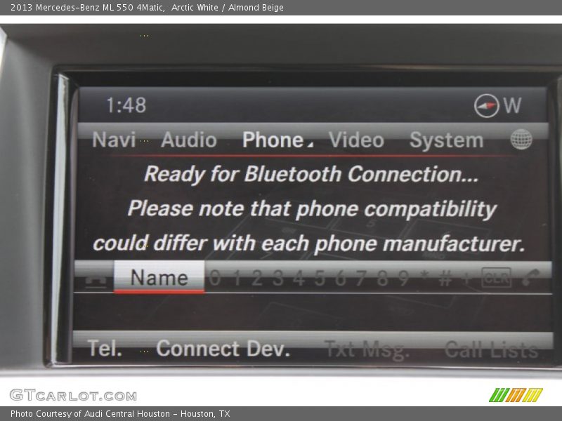 Arctic White / Almond Beige 2013 Mercedes-Benz ML 550 4Matic