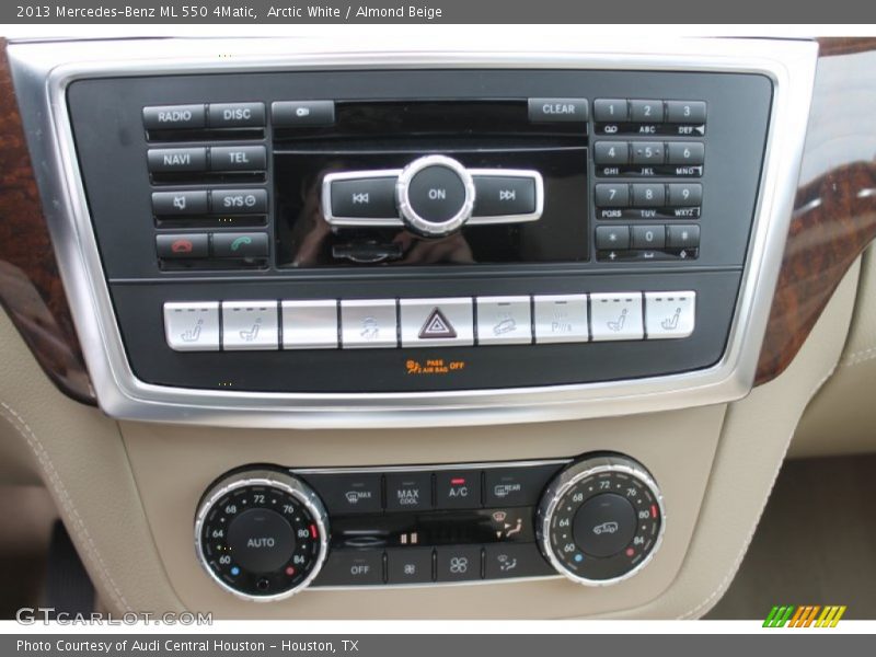 Arctic White / Almond Beige 2013 Mercedes-Benz ML 550 4Matic