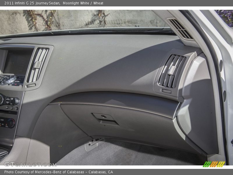 Moonlight White / Wheat 2011 Infiniti G 25 Journey Sedan