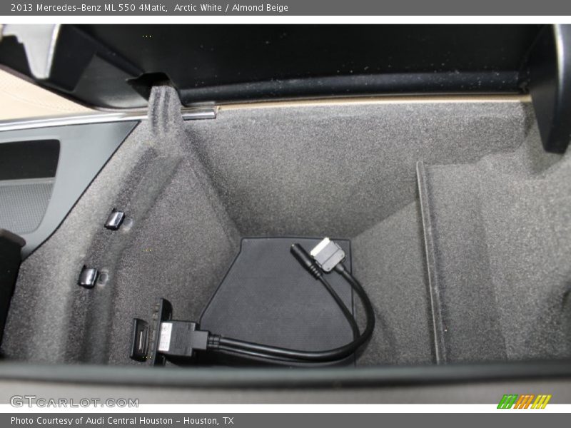 Arctic White / Almond Beige 2013 Mercedes-Benz ML 550 4Matic