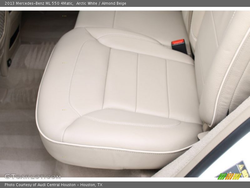 Arctic White / Almond Beige 2013 Mercedes-Benz ML 550 4Matic