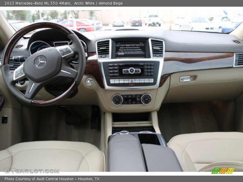 Arctic White / Almond Beige 2013 Mercedes-Benz ML 550 4Matic