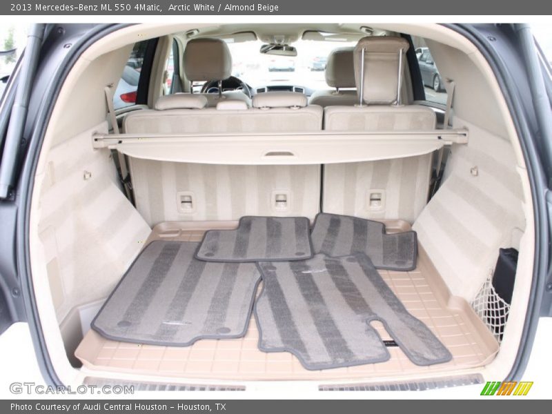 Arctic White / Almond Beige 2013 Mercedes-Benz ML 550 4Matic