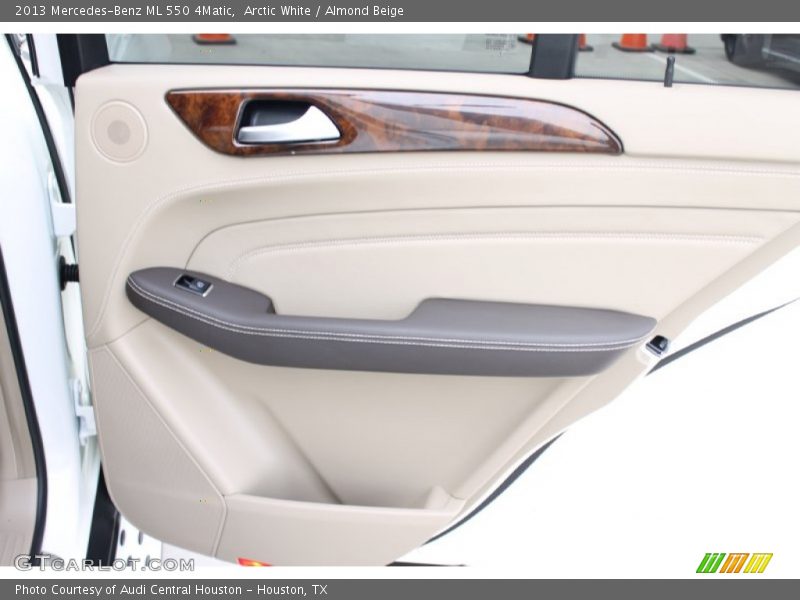 Arctic White / Almond Beige 2013 Mercedes-Benz ML 550 4Matic