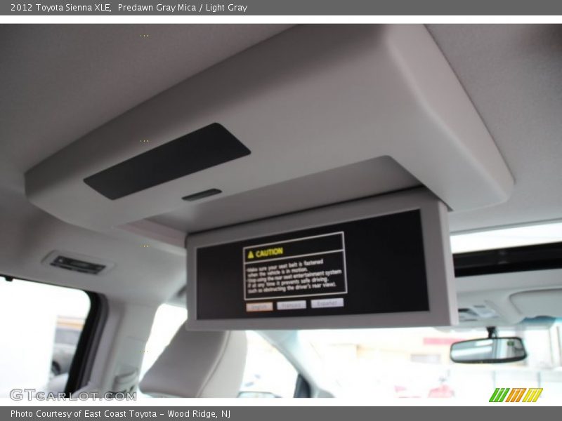 Predawn Gray Mica / Light Gray 2012 Toyota Sienna XLE