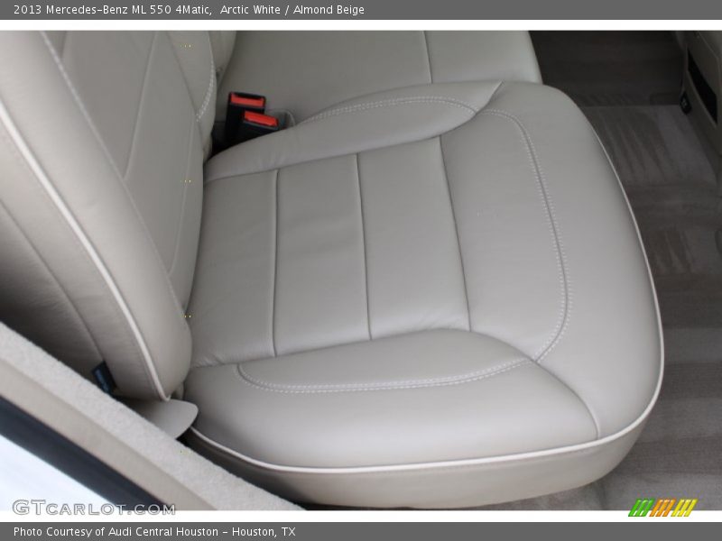Arctic White / Almond Beige 2013 Mercedes-Benz ML 550 4Matic