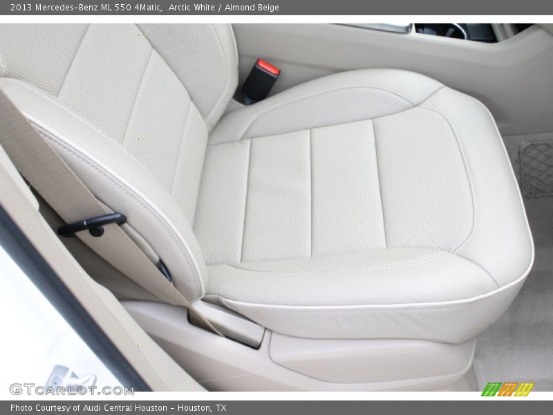 Arctic White / Almond Beige 2013 Mercedes-Benz ML 550 4Matic