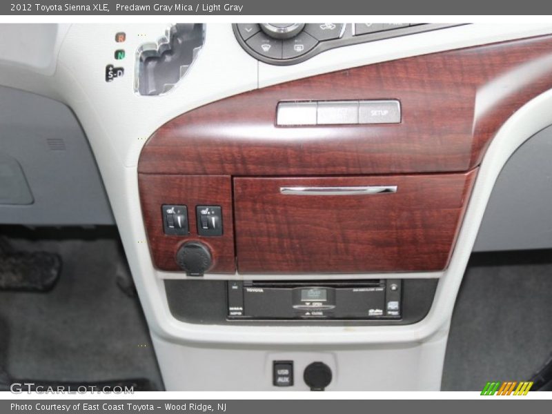 Predawn Gray Mica / Light Gray 2012 Toyota Sienna XLE