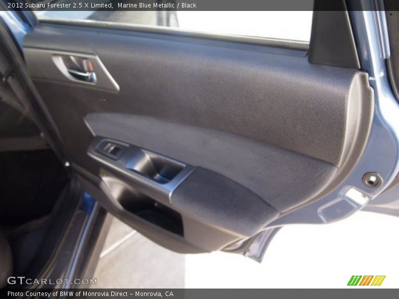 Marine Blue Metallic / Black 2012 Subaru Forester 2.5 X Limited