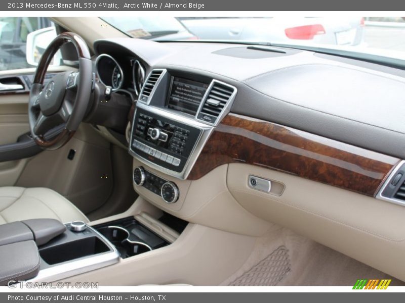 Arctic White / Almond Beige 2013 Mercedes-Benz ML 550 4Matic
