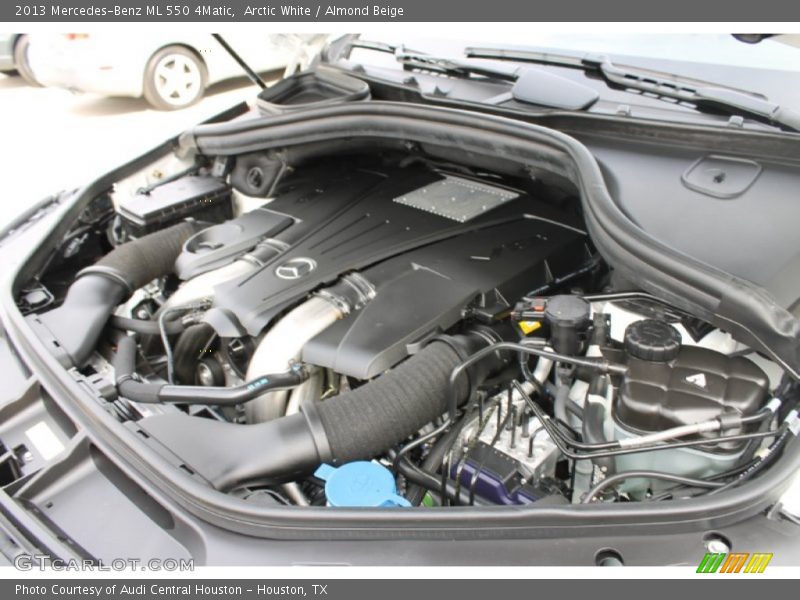 Arctic White / Almond Beige 2013 Mercedes-Benz ML 550 4Matic