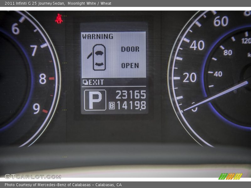 Moonlight White / Wheat 2011 Infiniti G 25 Journey Sedan