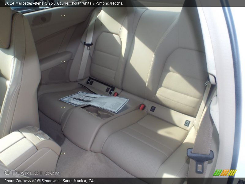 Polar White / Almond/Mocha 2014 Mercedes-Benz C 250 Coupe