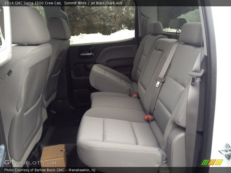 Rear Seat of 2014 Sierra 1500 Crew Cab