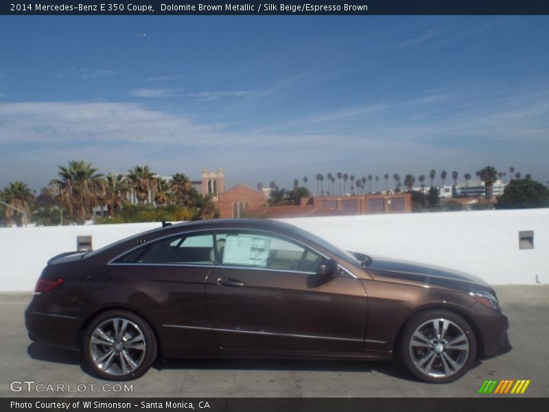  2014 E 350 Coupe Dolomite Brown Metallic