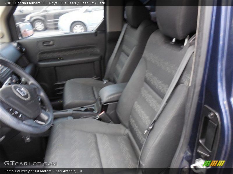 Royal Blue Pearl / Titanium/Black 2008 Honda Element SC